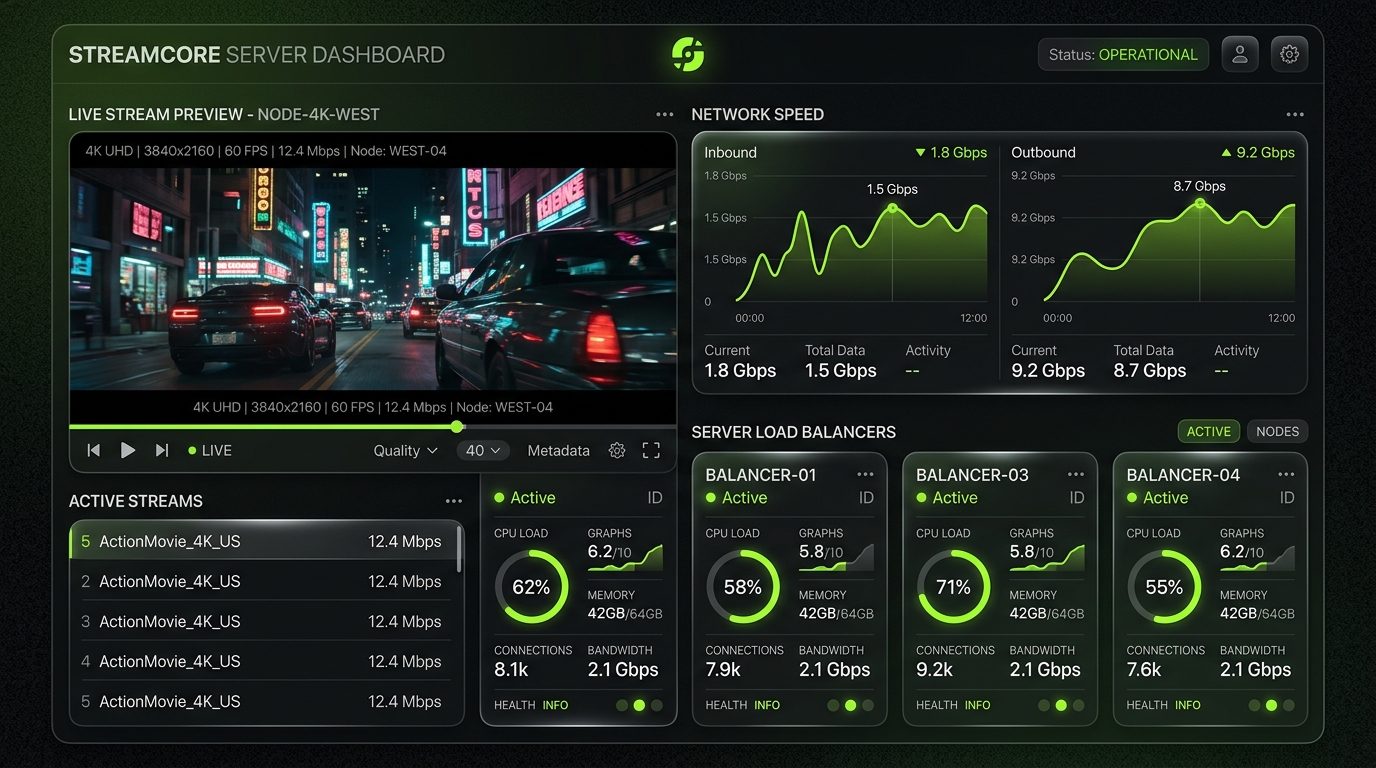 NEO4k reseller panel interface